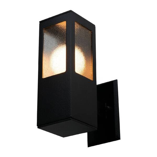 Arandela Externa Bivolt Preta IP20 Blumenau Iluminação