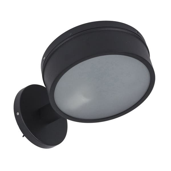 Arandela Externa de Parede Bivolt Preta IP63 Portalluz
