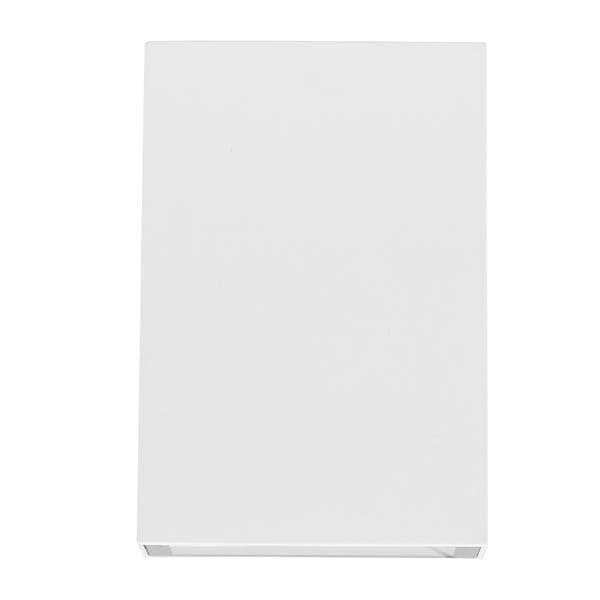 Arandela Externa IP65 LED Amarelo Cube Slim Gaya Branca Bivolt