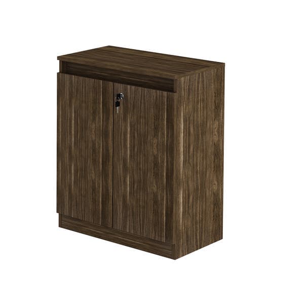 Armário Nogal com Chave Office 74,5x60x36,5cm Tecno Mobili