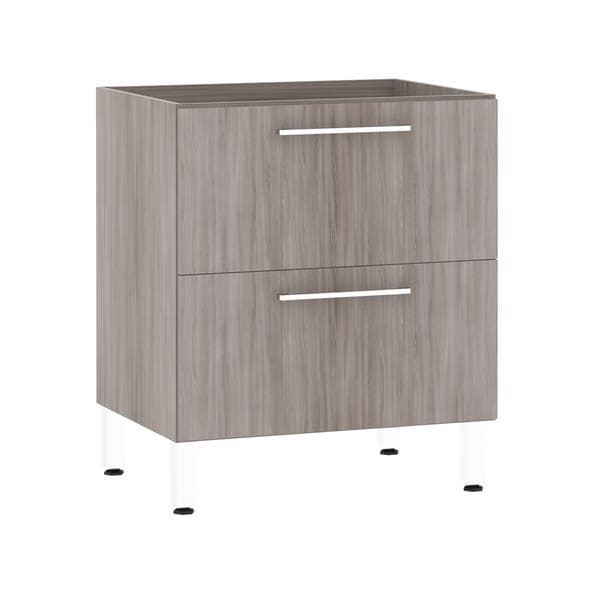 Balcão de Cozinha 2 Gavetões 53x82,5x53cm Malbec Prime Luciane