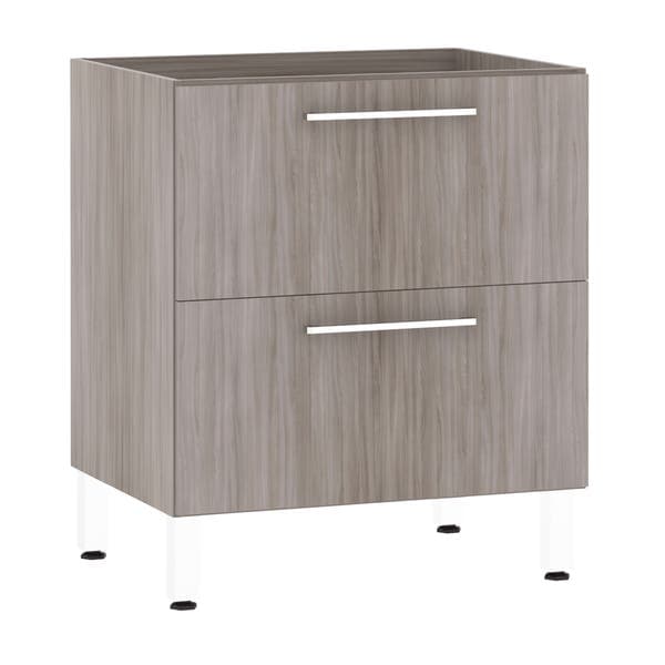 Balcão de Cozinha 2 Gavetões 53x82,5x53cm Malbec Prime Luciane