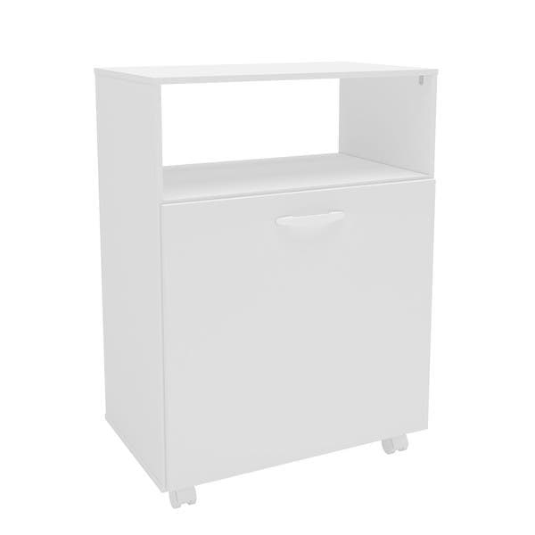 Balcão de Cozinha MDP Branco com 1 Porta 60,5x82,8x37,3cm Cajarí Politorno Móveis