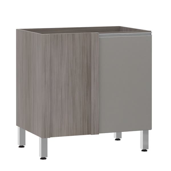 Balcão de Cozinha Reto 53x82,5x53cm Capuccino Prime Luciane