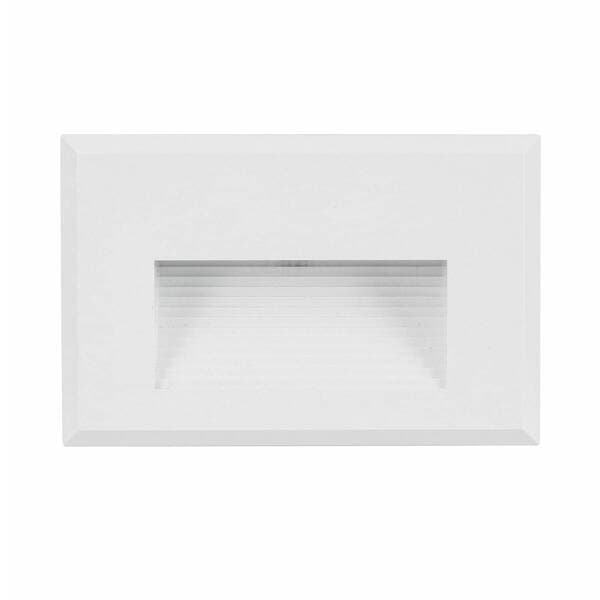 Balizador LED Externo Fixo Branco Luz Amarela Tovi 2W IP65 Bivolt Plástico Gaya