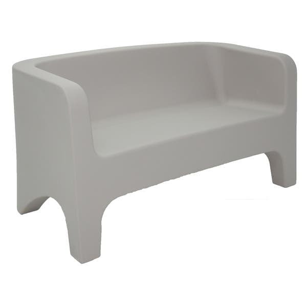 Banco de Jardim em Plástico 3 Lugares 75x142cm Cinza Tonic Tramontina