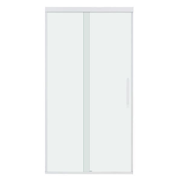 Box para Banheiro Frontal de Correr 140x190cm Vidro Incolor Indux Speed Temper
