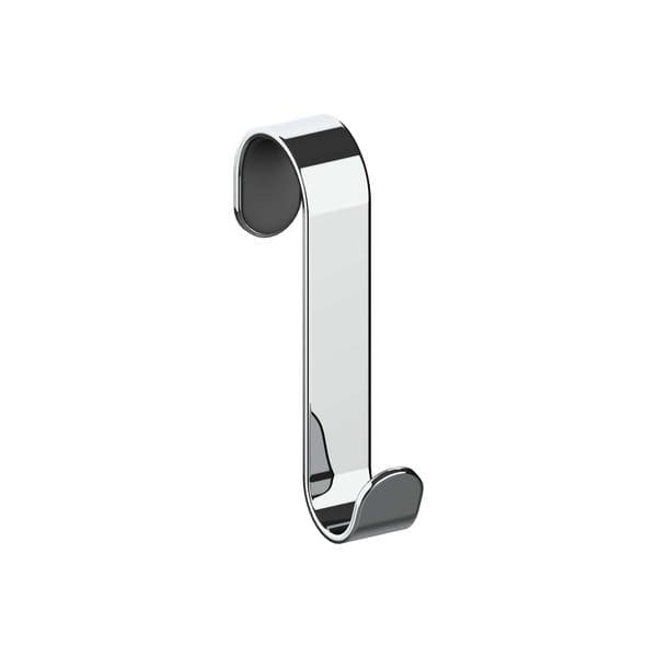 Cabide para Porta Aço Inox 8,6x1,6x1,6cm Essential Cromado Sensea