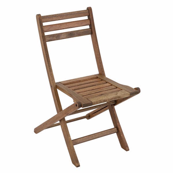 Cadeira de Jardim em Madeira Dobrável 80x44x63cm Jatobá Mestra Ipanema Butzke