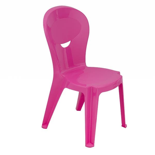 Cadeira de Jardim em Plástico 71x38cm Rosa Vice e Versa Tramontina