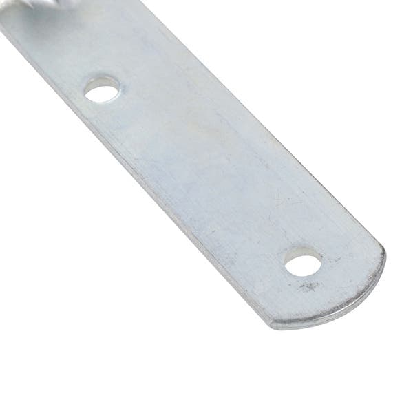 Cantoneira Abas Iguais Aço 80x80x20mm Prata 1 peça