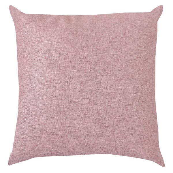 Capa de Almofada Quadrada Linho Araguaia Rosa 43x43cm