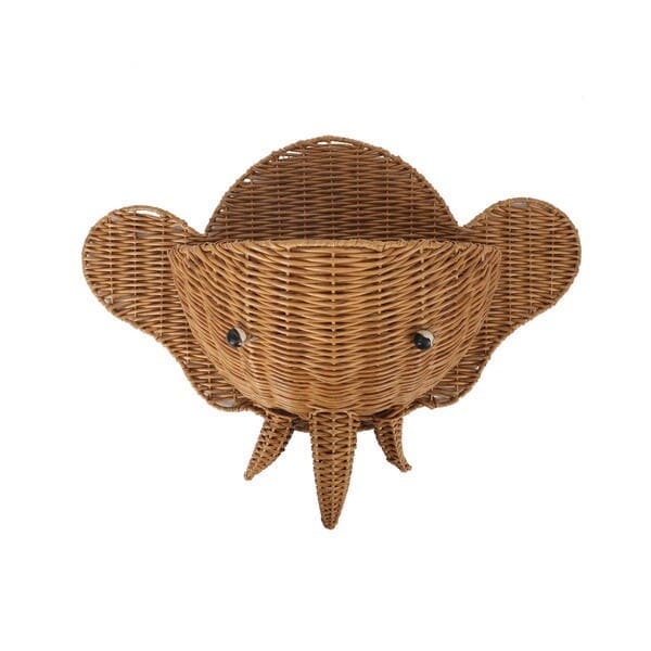 Cesto Organizador Fibra Natural Natural 20x35 cm Oikos