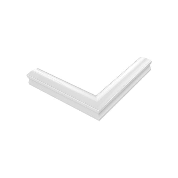 Conector para Perfil Fino Branca Sobrepor Luminatti