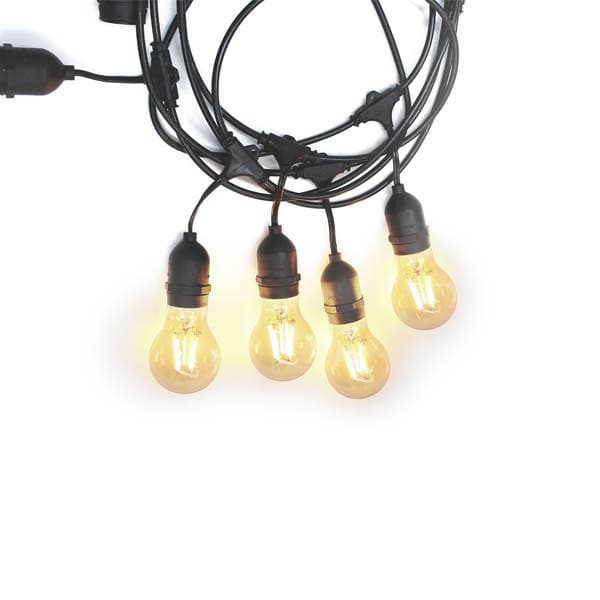 Cordão de Luz para 8 Lâmpadas com Prolongador Cipro Taschibra Bivolt
