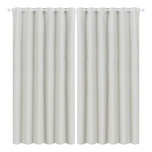Cortina Blackout 100% Breu Namedi 2 Folhas 4,0x2,60m Bege