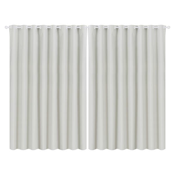 Cortina Blackout 100% Breu Namedi 2 Folhas 5,40x2,60m Bege