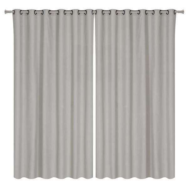 Cortina Blackout Uni Rubi Bege 3,60x2,50m 2 Folhas Inspire
