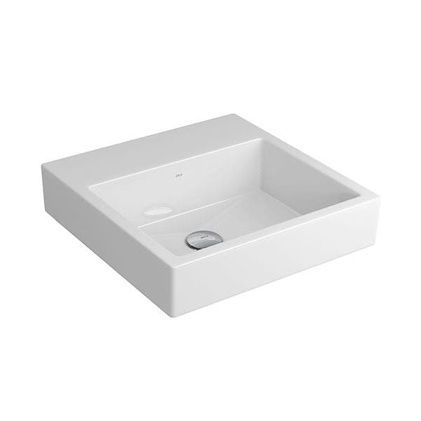 Cuba de Sobrepor Cerâmica Branco 14,5x41,5x41,5cm L.735.17 Deca