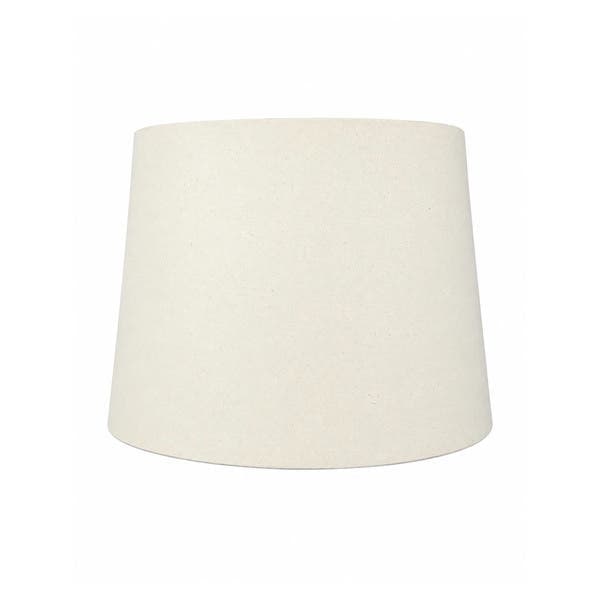 Cúpula para Abajur Concha Baixa 22x30cm Algodão Primor