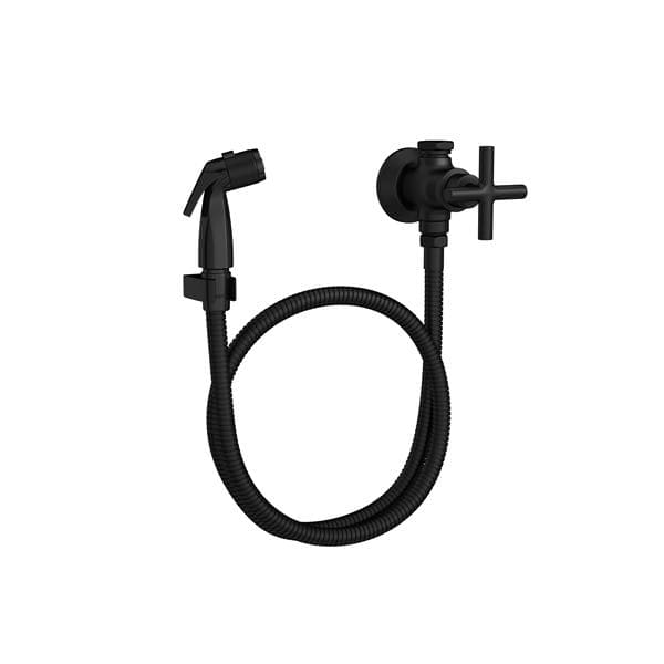 Ducha Higiênica com Derivação 1,2m Black Matte Duna Classic Deca
