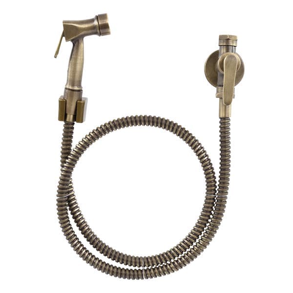Ducha Higiênica com Derivação 1,2m Ouro Velho Tunis Classica Fani