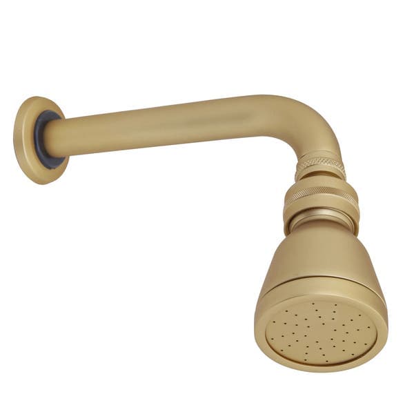 Ducha Redonda Articulada Parede Dourado Fosco 3000 Fani