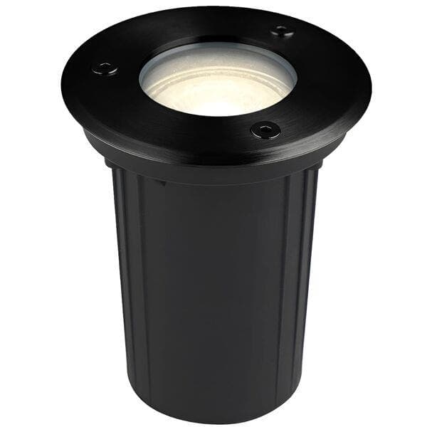 Embutido de Solo para Lâmpada MR16 Preto Metal IP67 Bivolt Biancoluce