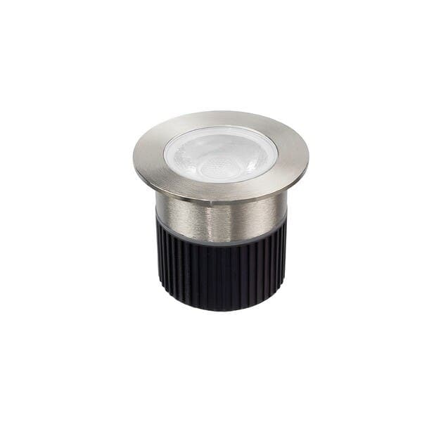Embutido Solo LED Luz Branca Elegance 5W Aço Escovado Bivolt Avant Iluminação
