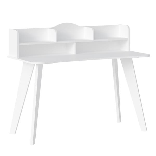 Escrivaninha 99,5x120x60cm Branco Madeira Sofia Artely