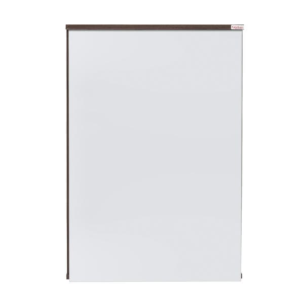 Espelheira para Banheiro 1 Porta 60x43x13cm Fly Amêndoa Fabribam
