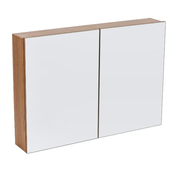Espelheira para Banheiro 2 Portas 56x80x14cm Life Freijó Astral Design