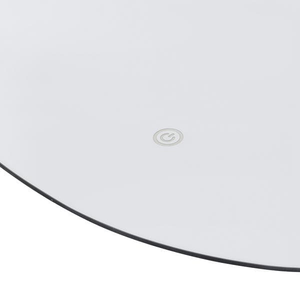 Espelho para Banheiro Orgânico com LED a Pilha 50x80cm Gavix