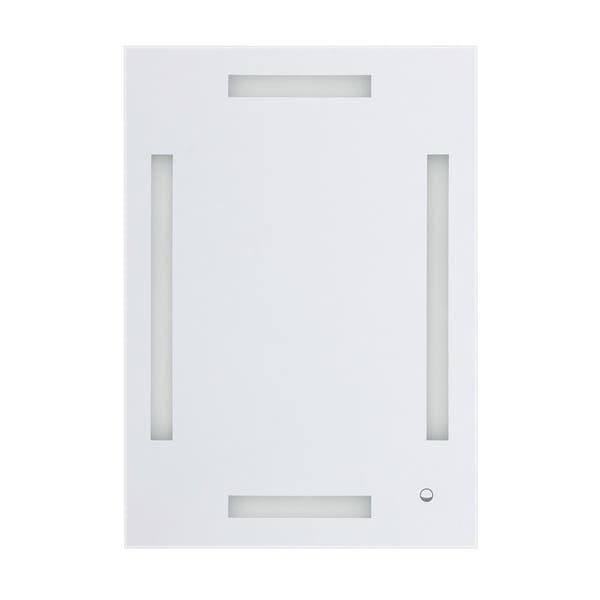 Espelho para Banheiro Retangular com LED Bivolt 50x70cm Tracks VB Cristais
