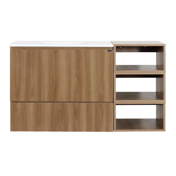 Gabinete para Banheiro com Cuba 120cm Madeirado Democratic Venturi