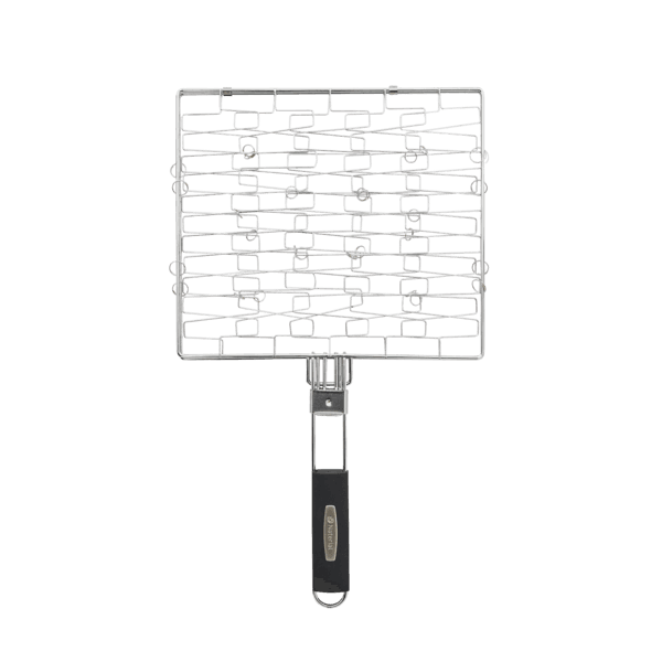 Grelha para Churrasqueira em Aço Inox 30x26cm Naterial