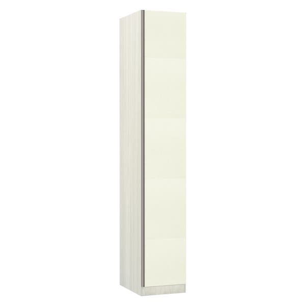 Guarda-Roupa Modulado Legno Crema 1 Porta de Abrir Kashmir MDP 236x40,3x56cm Prime Luciane