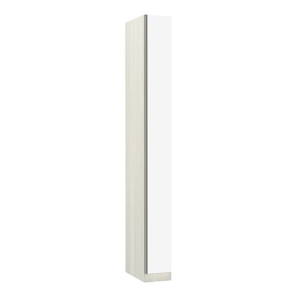 Guarda-Roupa Modulado Legno Crema com 1 Porta de Abrir Branco MDP 236x25,3x56cm Prime Luciane
