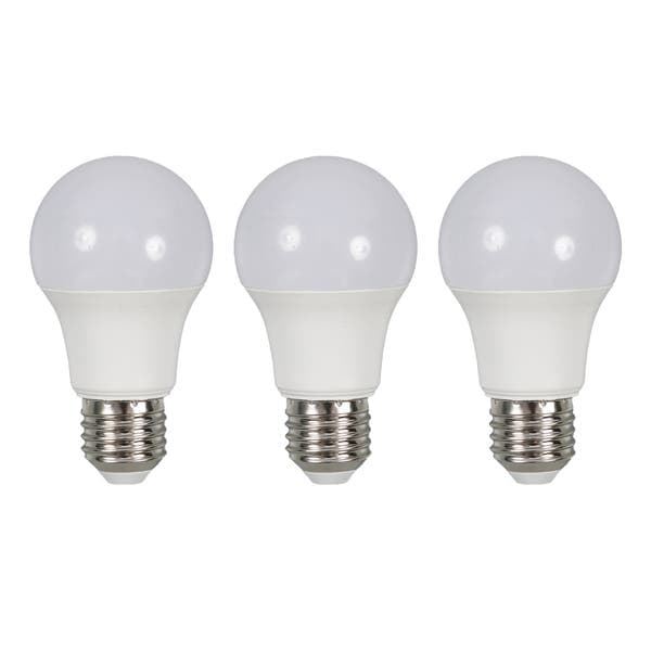 Kit 3 Lâmpadas de LED E27 Bulbo 20W 1500lm Luz Branca Bivolt Lexman