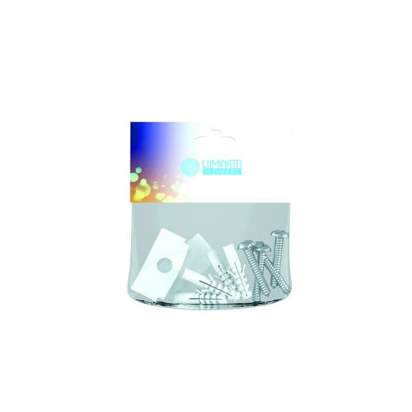 Kit Acessórios para Fixação de Perfil para Fita LED de Sobrepor