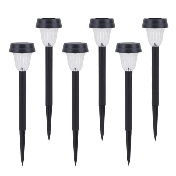 Kit Balizador Solar LED Externo Luz Branca 3lm IP44 6 Unidades Inspire