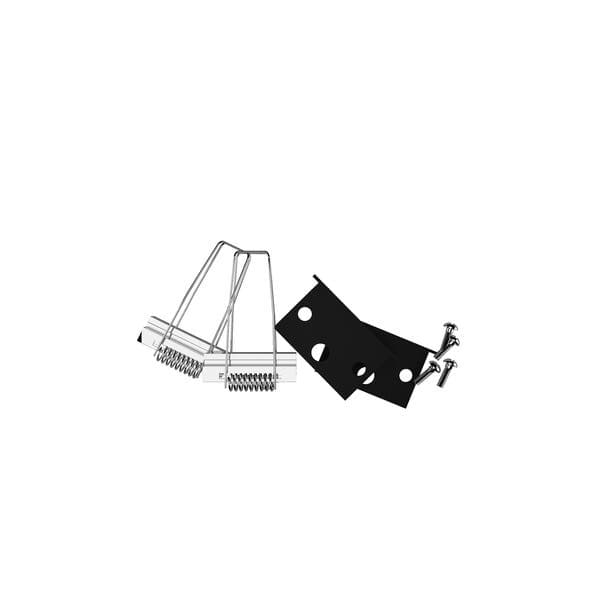 Kit para Fixação para Trilho de Embutir Largo Luminatti Preto