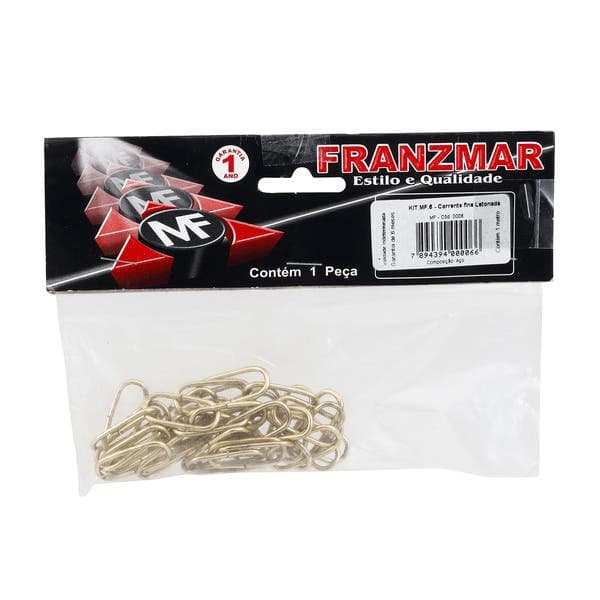 Kit para Luminária Ferro Latonada Franzin