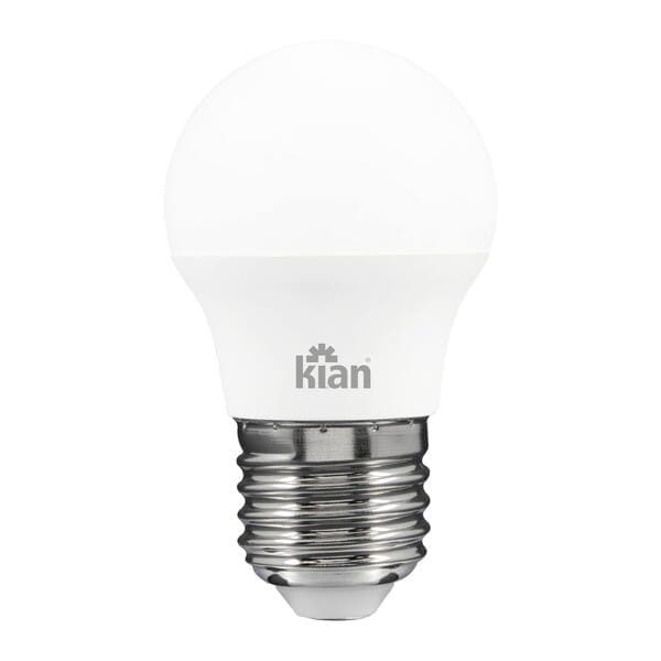 Lâmpada de LED E27 Bolinha 4,8W 450lm Luz Amarela Bivolt Kian