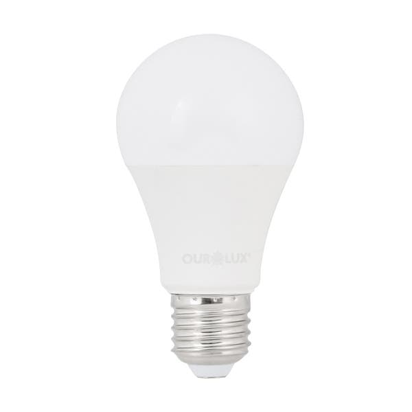 Lâmpada de LED E27 Bulbo 12W 1080lm Luz Amarela Bivolt Ouro Lux