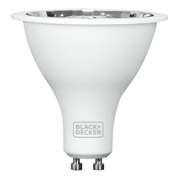 Lâmpada de LED GU10 AR70 4,8W 300lm Luz Amarela Bivolt Black + Decker