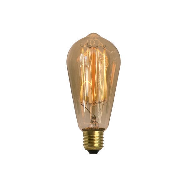 Lâmpada Incandescente de Filamento Pêra Luz Amarela 40W GMH (127V) 110V