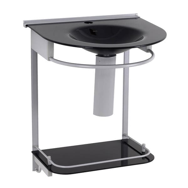 Lavabo para Banheiro com Cuba 50,5cm Silver Mold Cris Metal