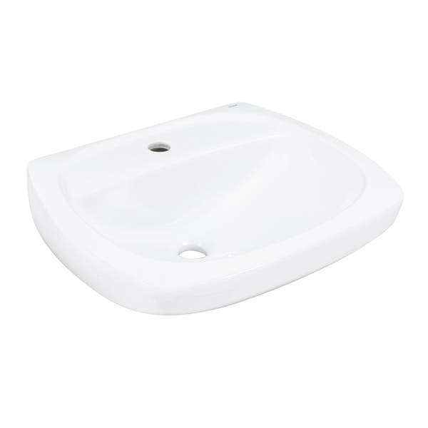 Lavatório para Coluna Thema 42,50x52,50x17,50cm Branco Incepa