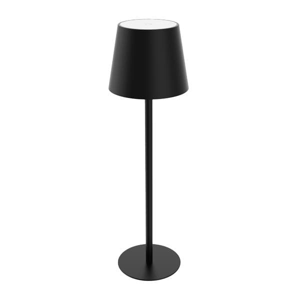 Luminária de Mesa LED Shade Preta USB